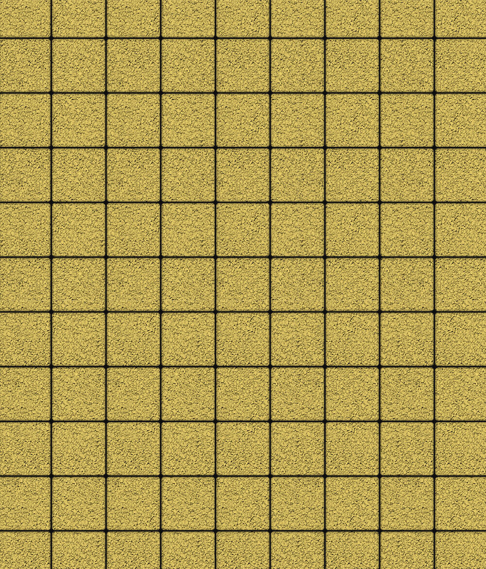 Тротуарная плитка Ла-Линия 100  ✕ 100 Гранит Желтый 60