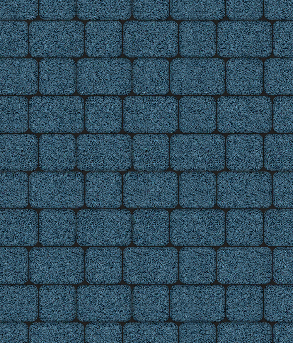 Тротуарная плитка Классико комплект из 2 плит Гранит Синий 40