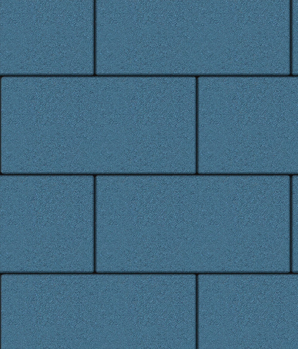 Тротуарная плитка Ла-Линия 600 ✕ 300 Стандарт Синий 80