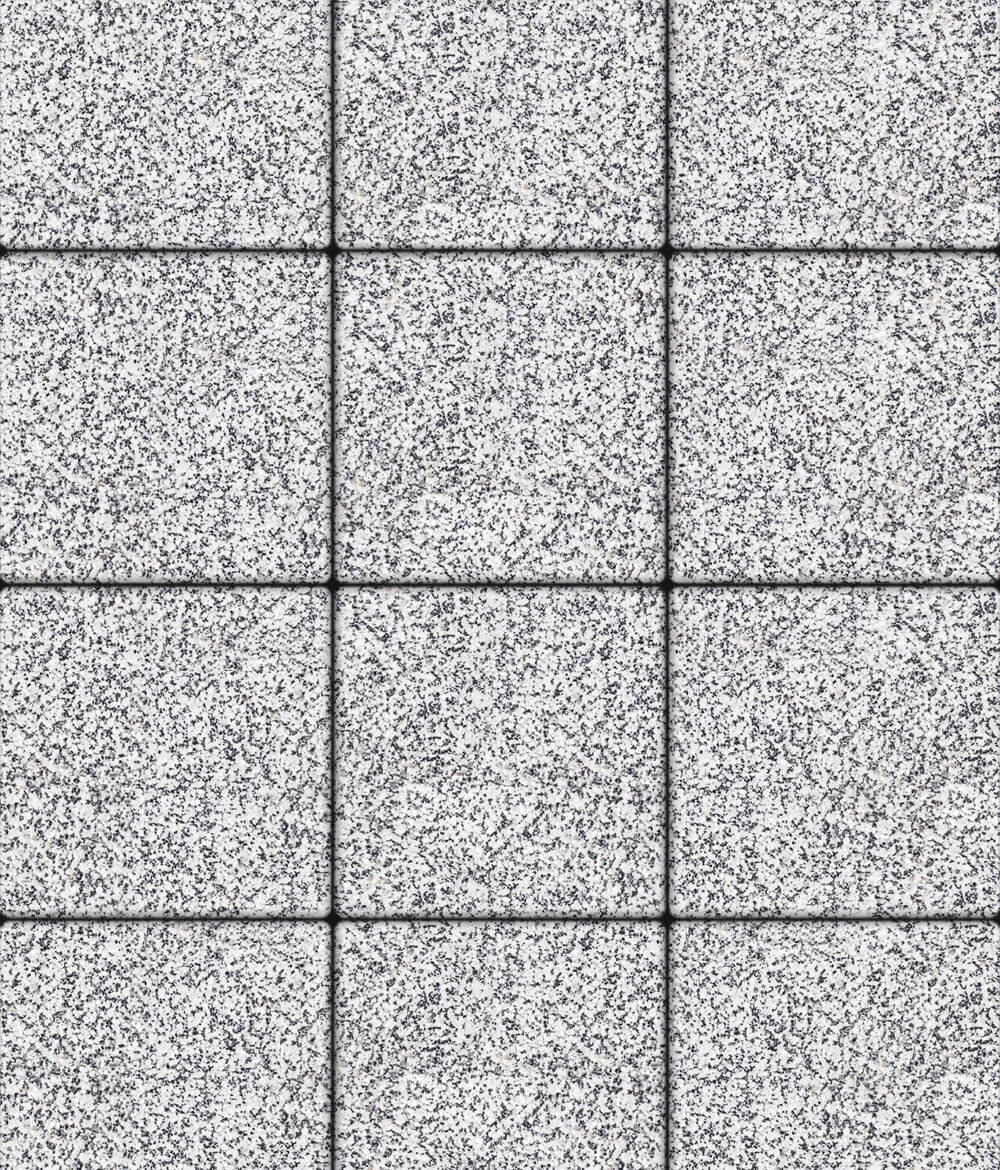Тротуарная плитка Ла-Линия 300 ✕ 300 Стоунмикс Бело-черный 60