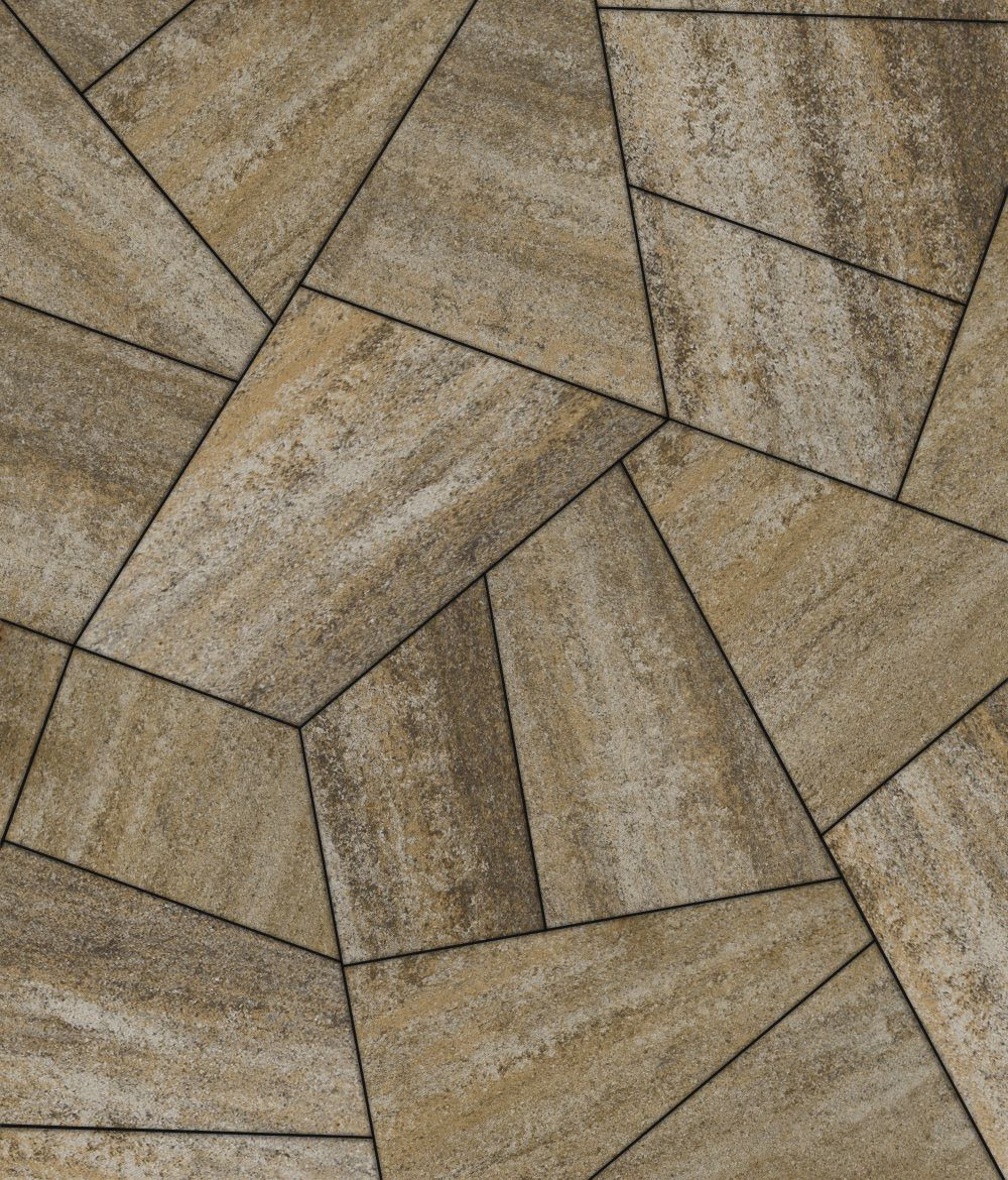 Тротуарная плитка Оригами Искусственный камень Доломит 80