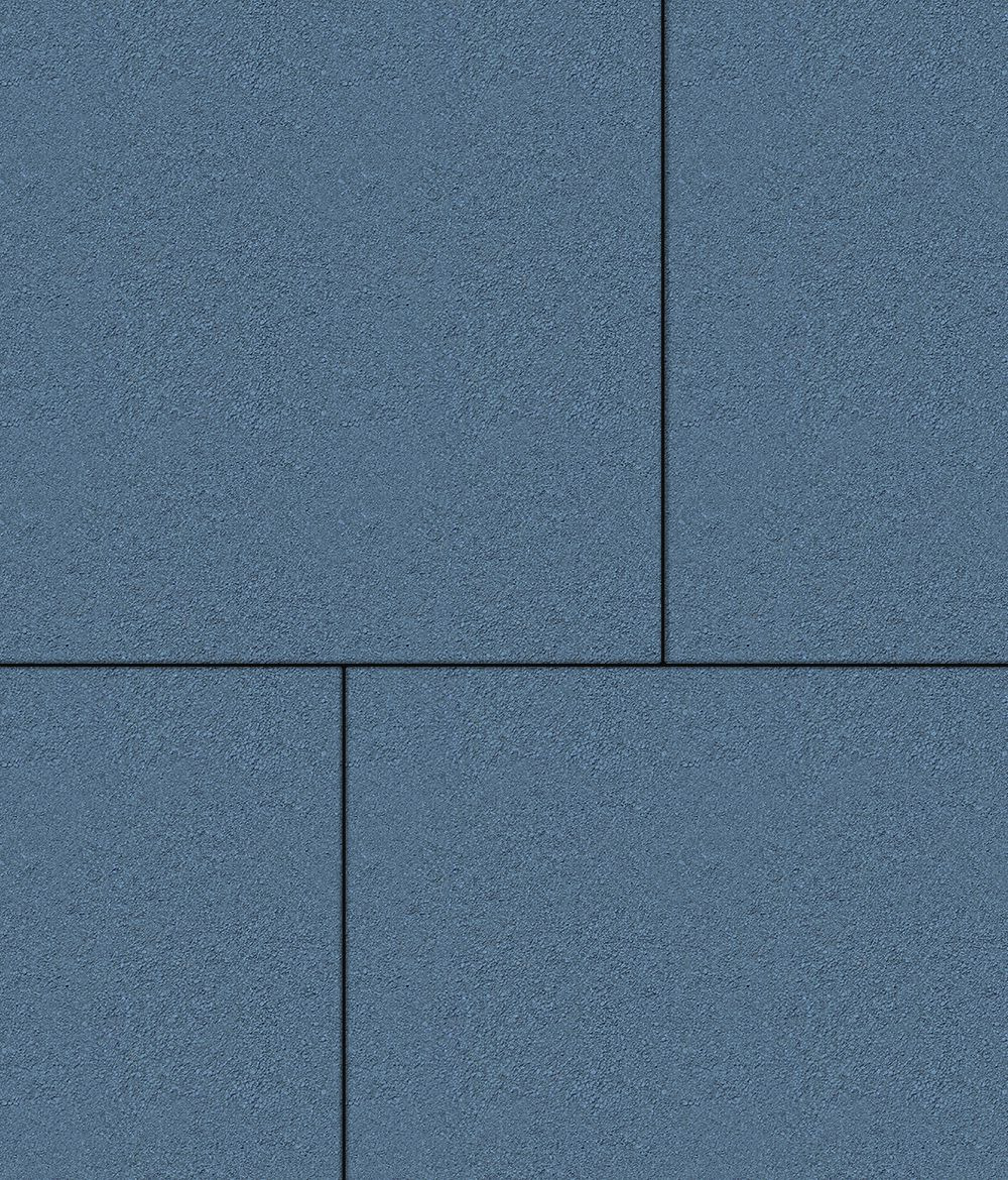 Тротуарная плитка Квадрум 600 ✕ 600 Стандарт Синий 80