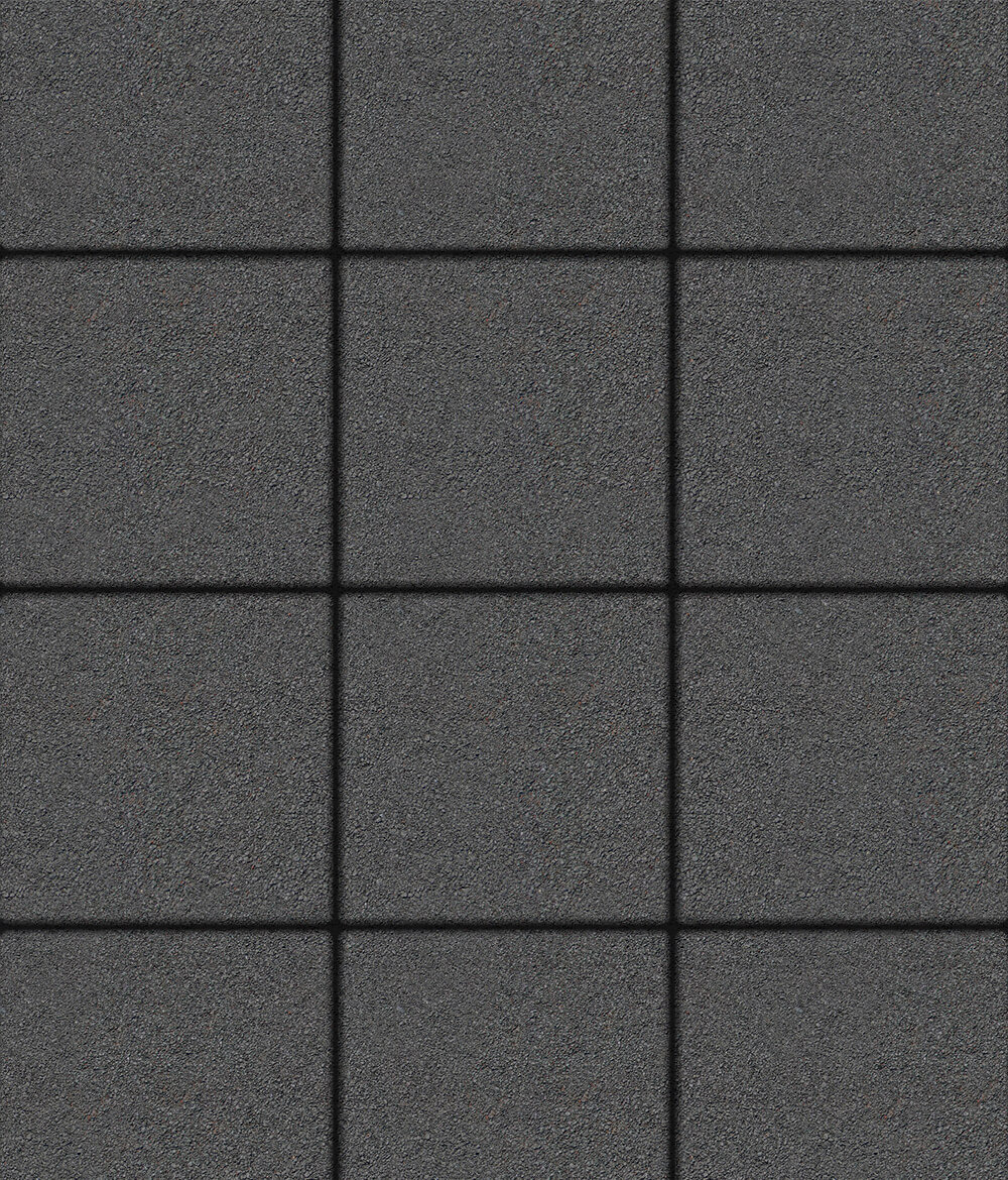 Тротуарная плитка Квадрум 400 ✕ 400 Гранит Серый 60