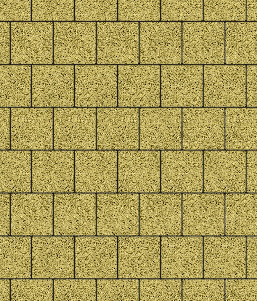Тротуарная плитка Бельпассо 150 ✕ 150 Гранит Желтый 60