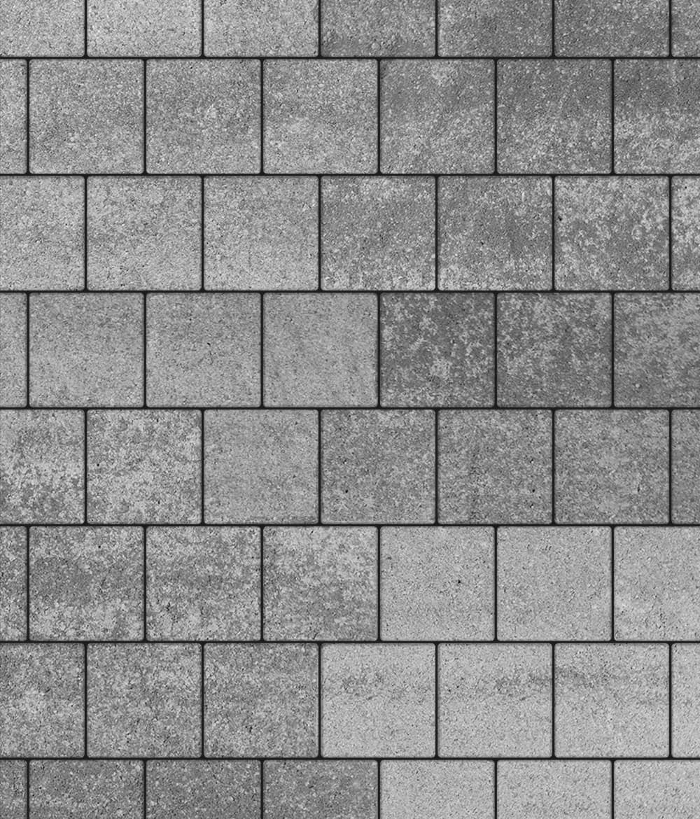 Тротуарная плитка Бельпассо 150 ✕ 150 Искусственный камень Шунгит 60