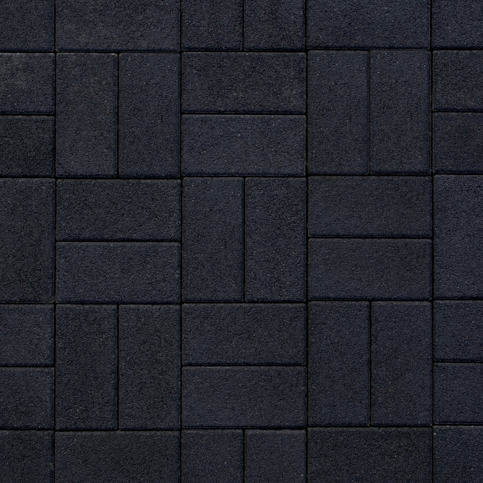 Тротуарная плитка Ла-Линия 100  ✕ 200 Стоунмикс Черный 40