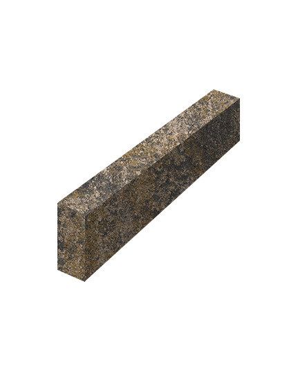Бордюр тротуарный (поребрик) 1000х200х80 с полным прокрасом Искусственный камень Базальт 80