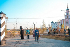 Сквер Ямщиков, Республика Саха, г. Якутск, 2020 г.