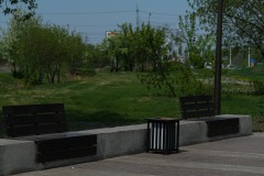 Сквер на ул. Доватора и Трактовая, г. Иркутск, 2021г.